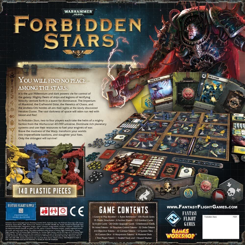Warhammer 40,000: Forbidden Stars Board Game (Spanish Version)