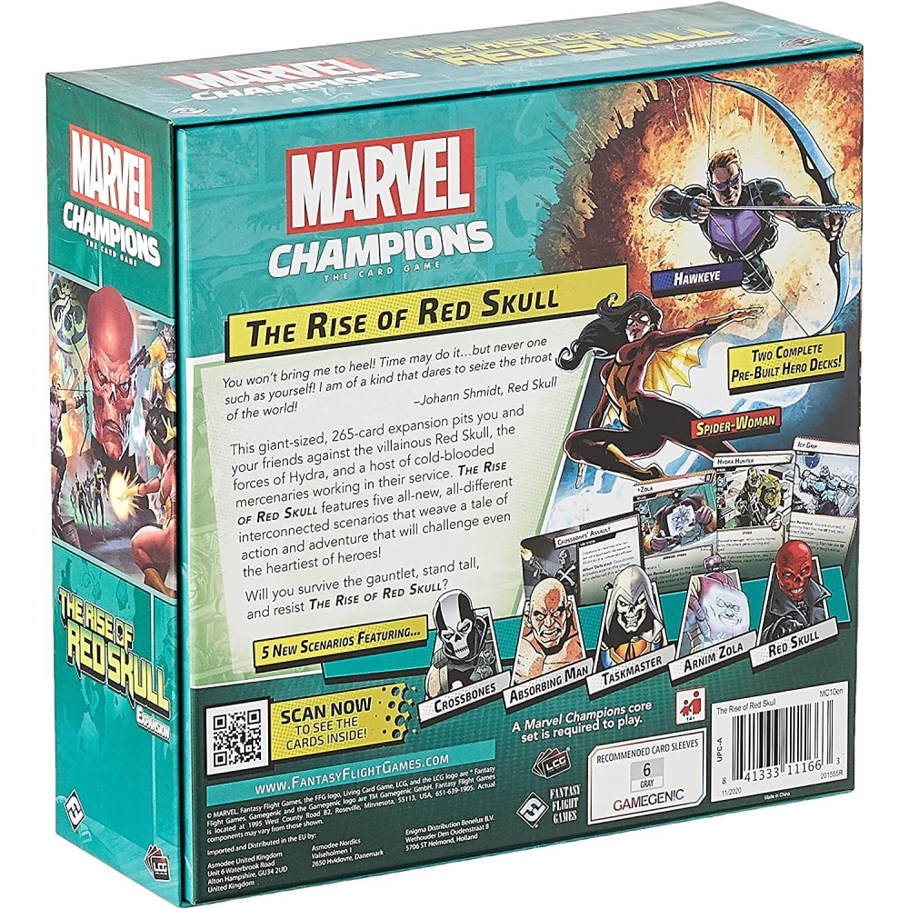 Marvel Champions LCG: The Rise of Red Skull Expansion
