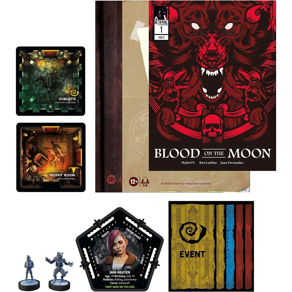 Betrayal The Werewolf's Journey Blood on The Moon