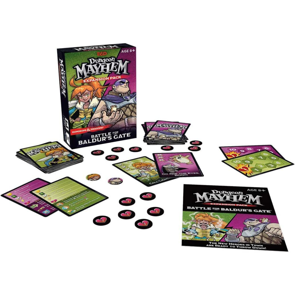 D&D Dungeon Mayhem: Battle For Baldur's Gate Expansion